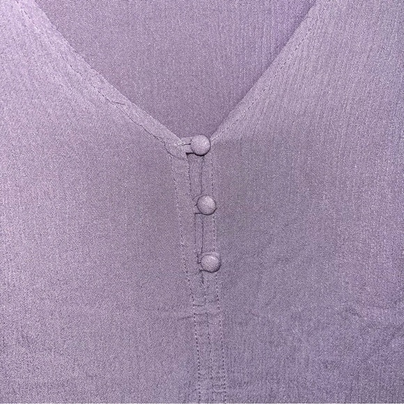Women's HIP Pastel Purple Short Sleeve Top - Picture 3 of 7